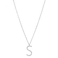Collana Rosato Donna Cubica in Argento Zirconia RZCU19 - RZCU19
